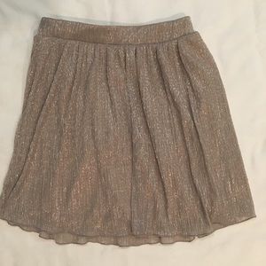 Sparkly gold skirt small